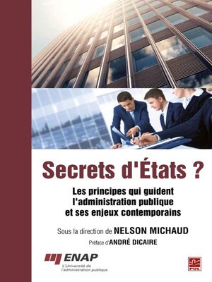 cover image of Secrets d'États ?
